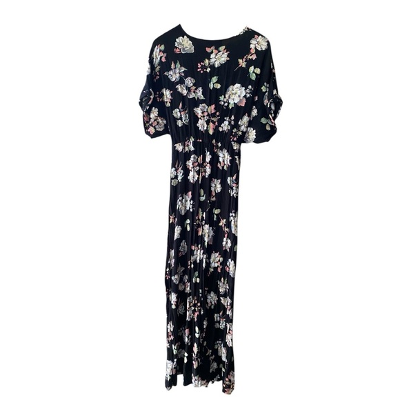 Lovestitch Black Floral Maxi Dress - Picture 2 of 6